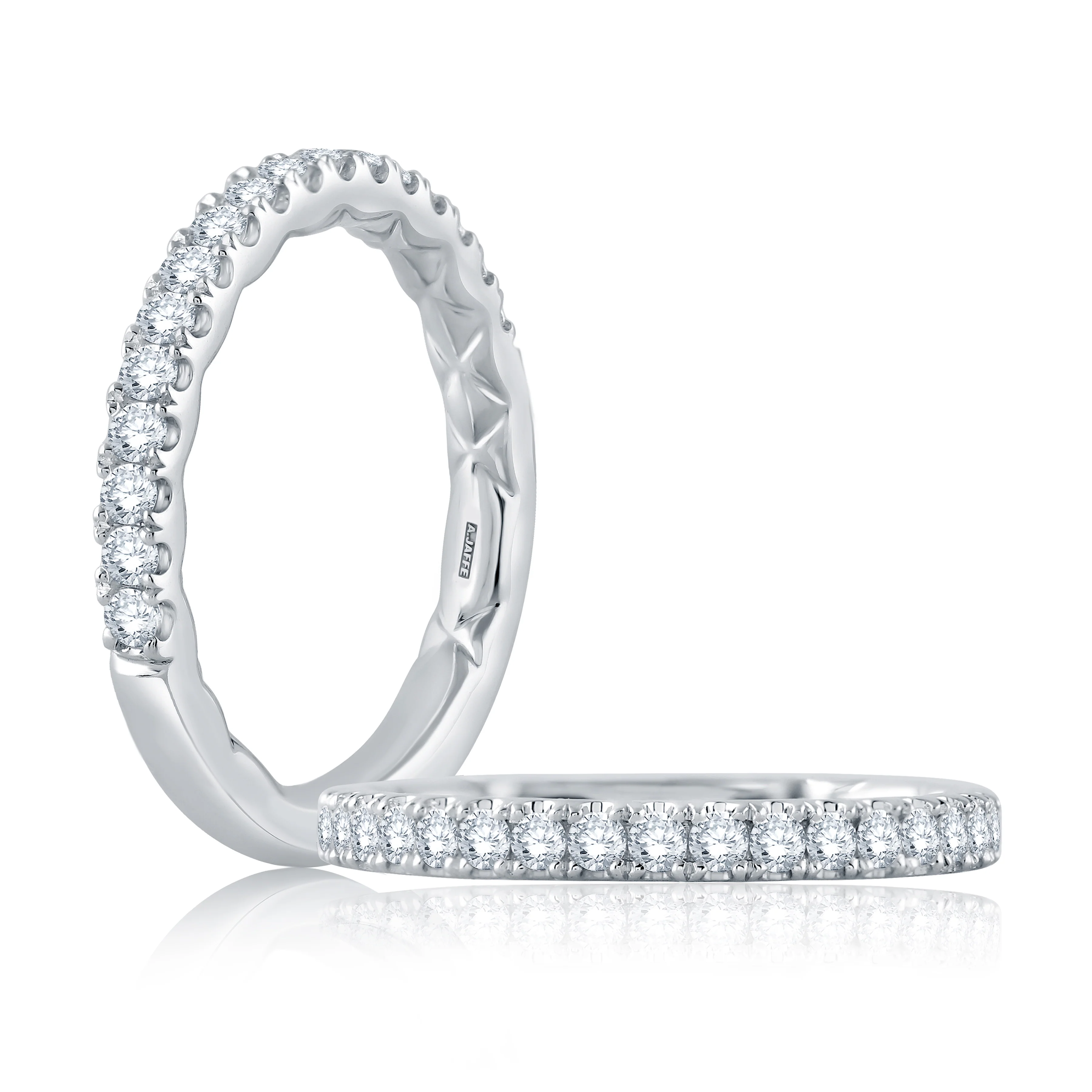 Diamond Quilted Wedding Band - Image 3