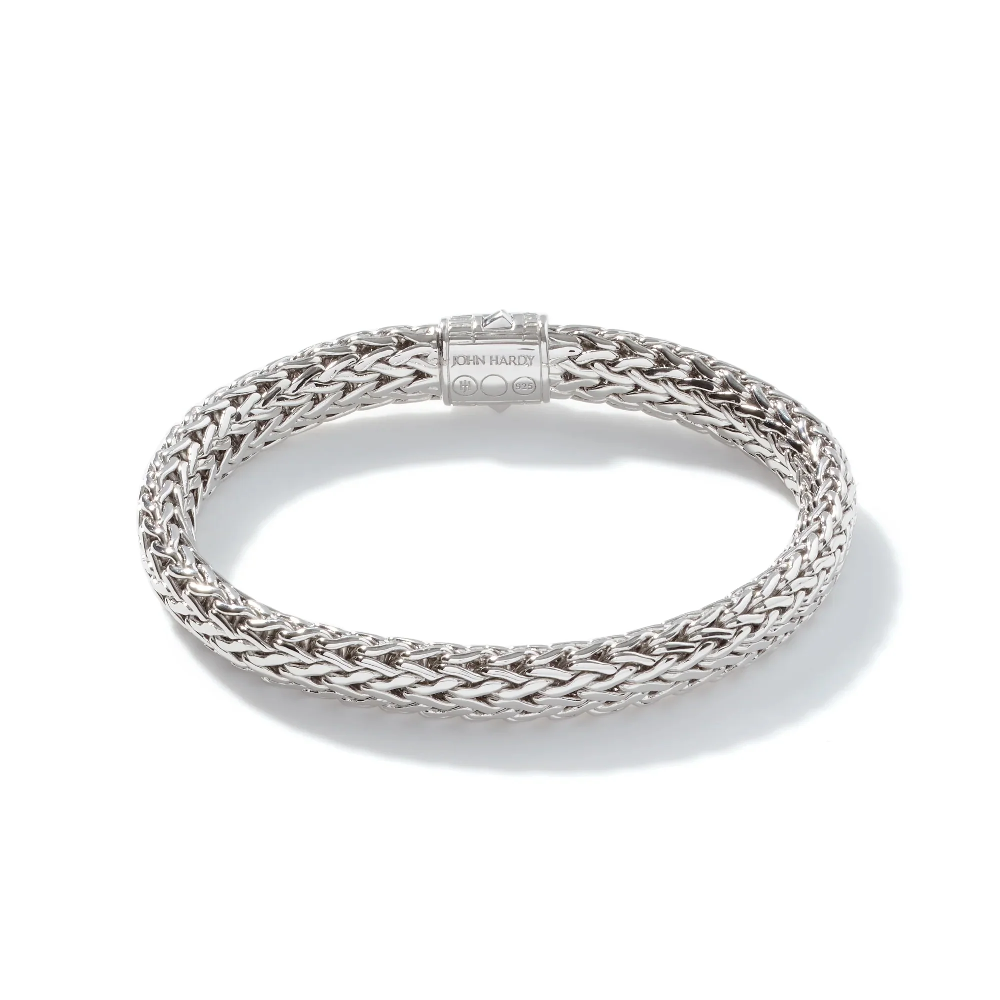 Sterling Silver and Black Sapphire Icon Bracelet - Image 2