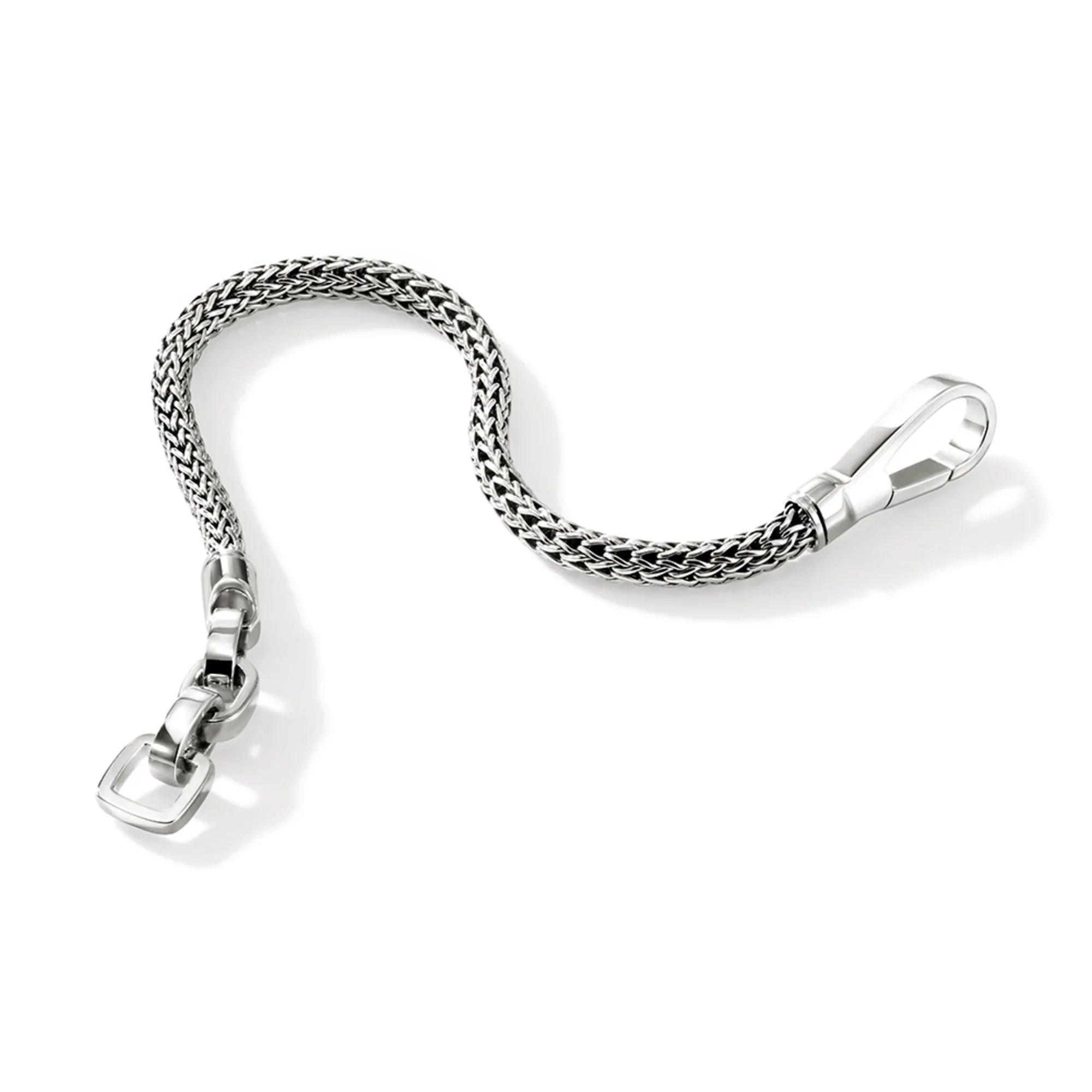 Sterling Silver Hook Clasp Bracelet - Image 3
