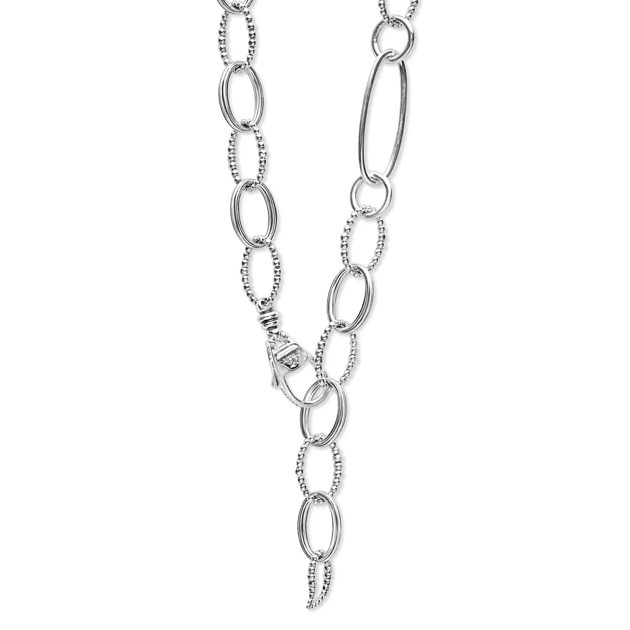 Sterling Silver Link Necklace | 20" - Image 3