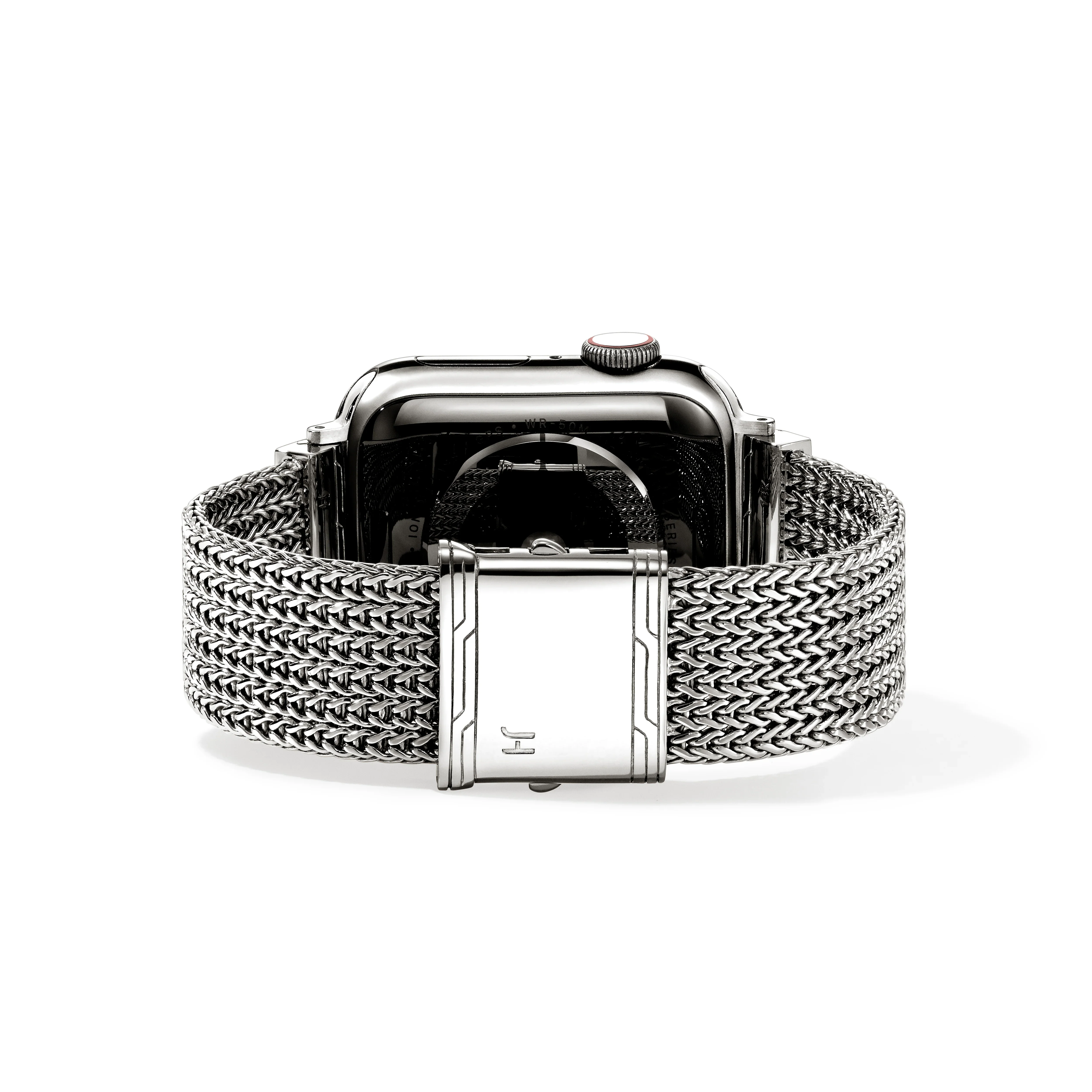 Sterling Silver Smart Watch Strap 18MM - Image 2
