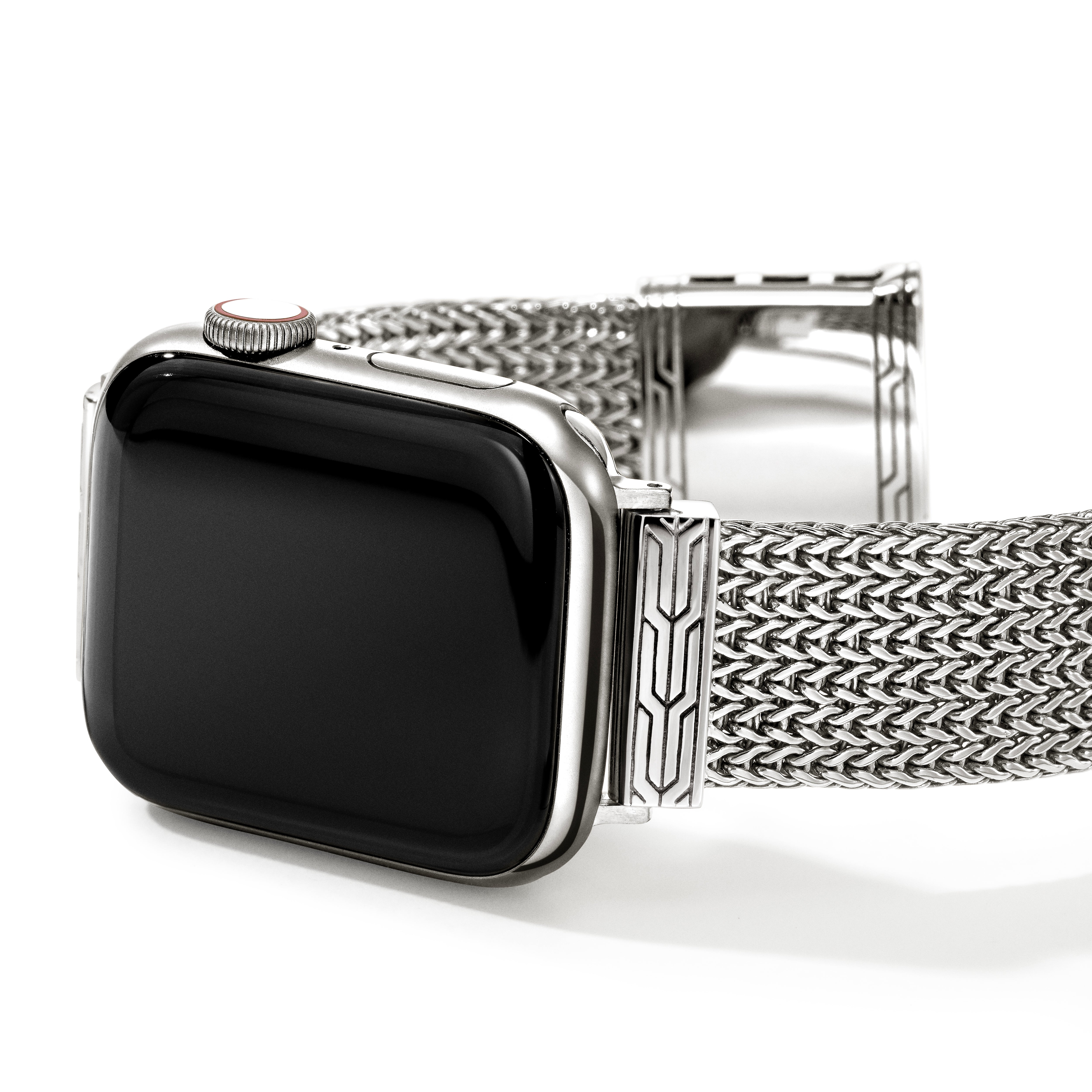 Sterling Silver Smart Watch Strap 18MM - Image 3