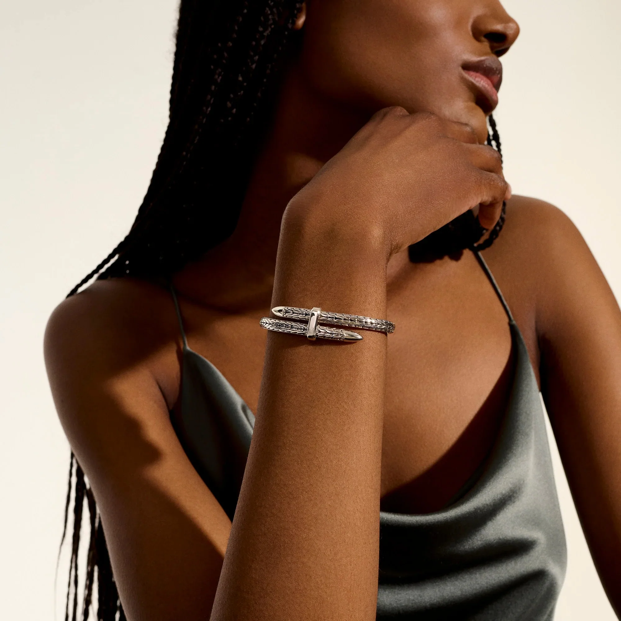 Sterling Silver Spear Flex Cuff - Image 3