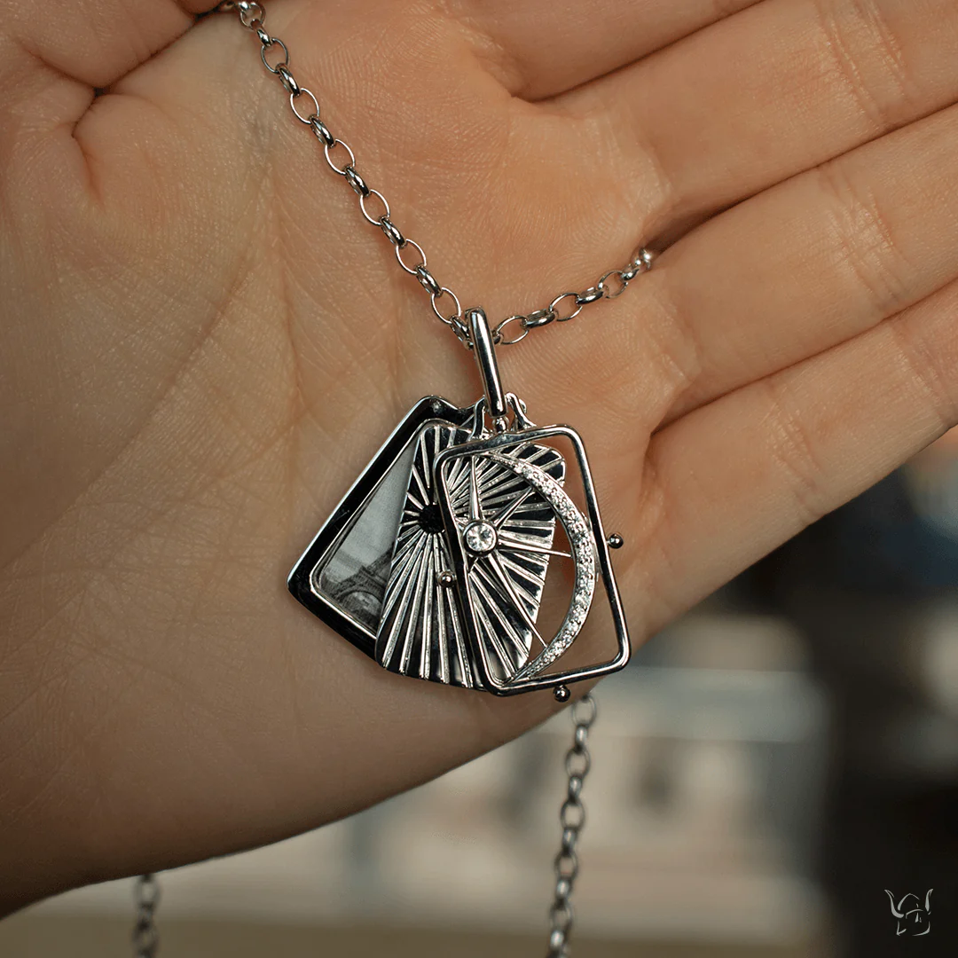 Sun, Moon and Stars Gate Locket - Image 4