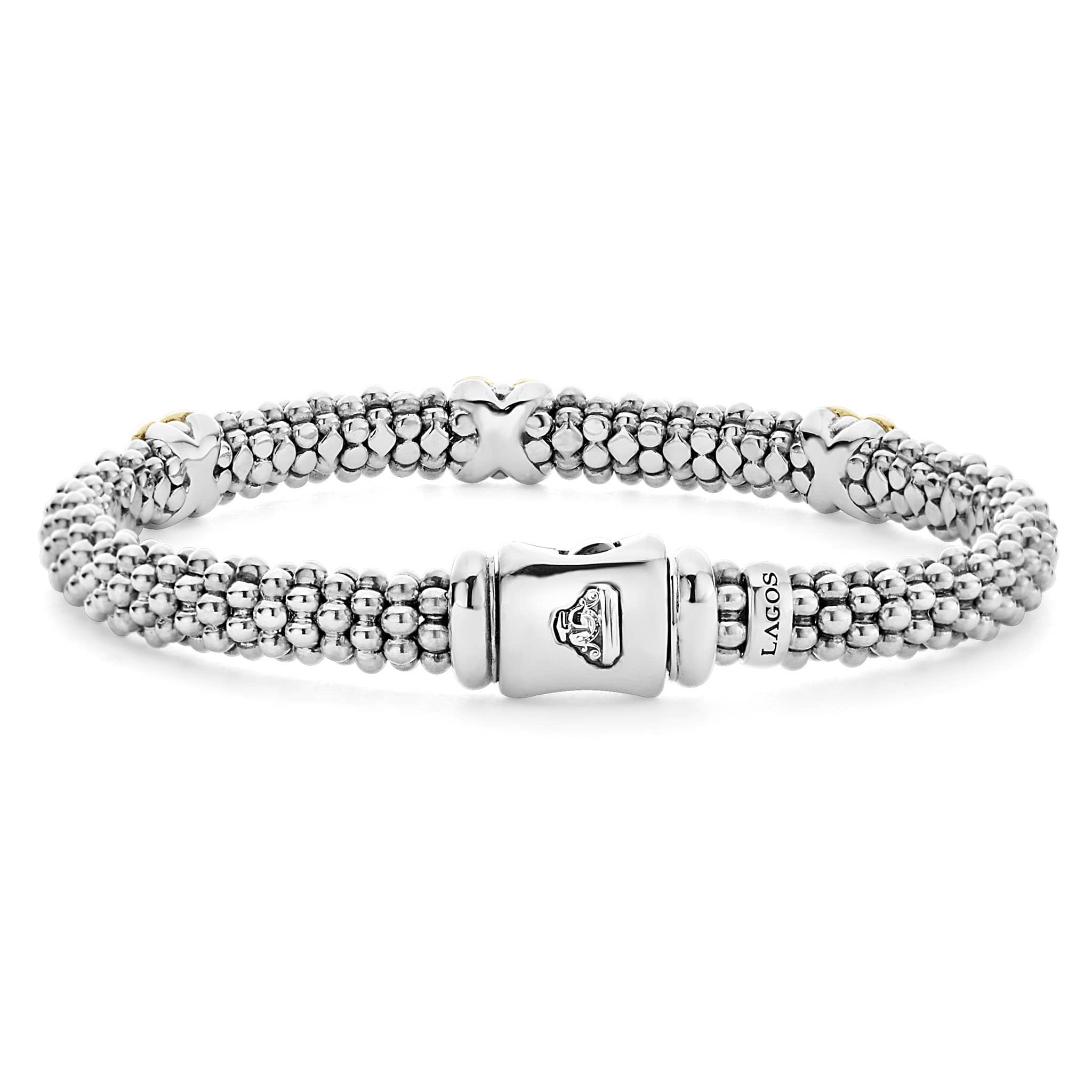 Three Station X Caviar Bracelet | 6mm - Image 2