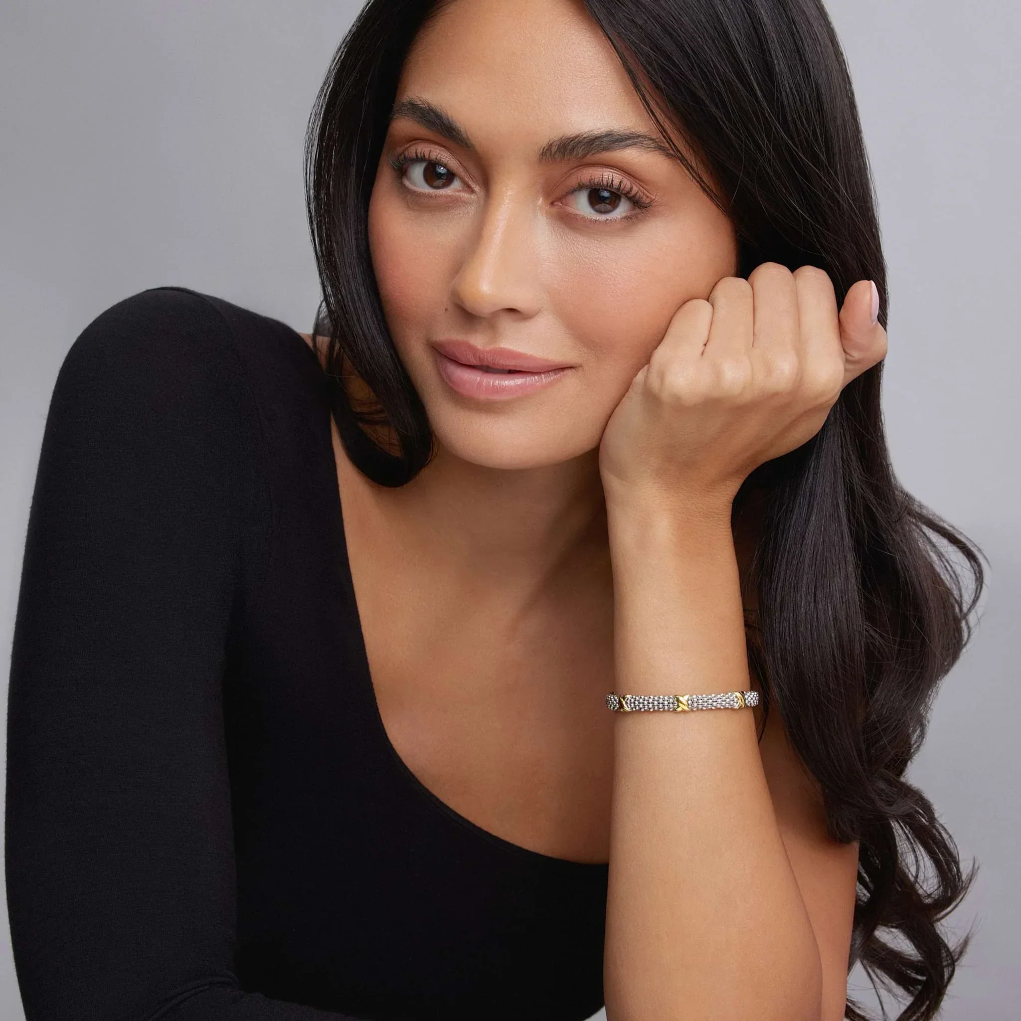 Three Station X Caviar Bracelet | 6mm - Image 3