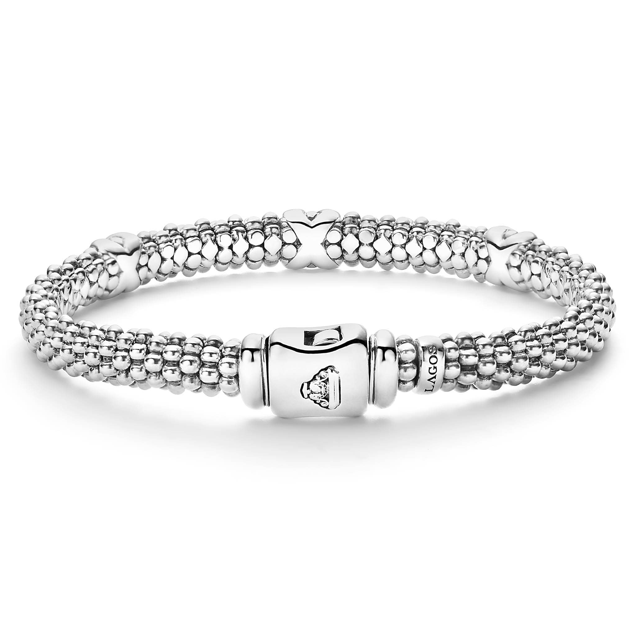 Three Station X Caviar Bracelet | 6mm - Image 2