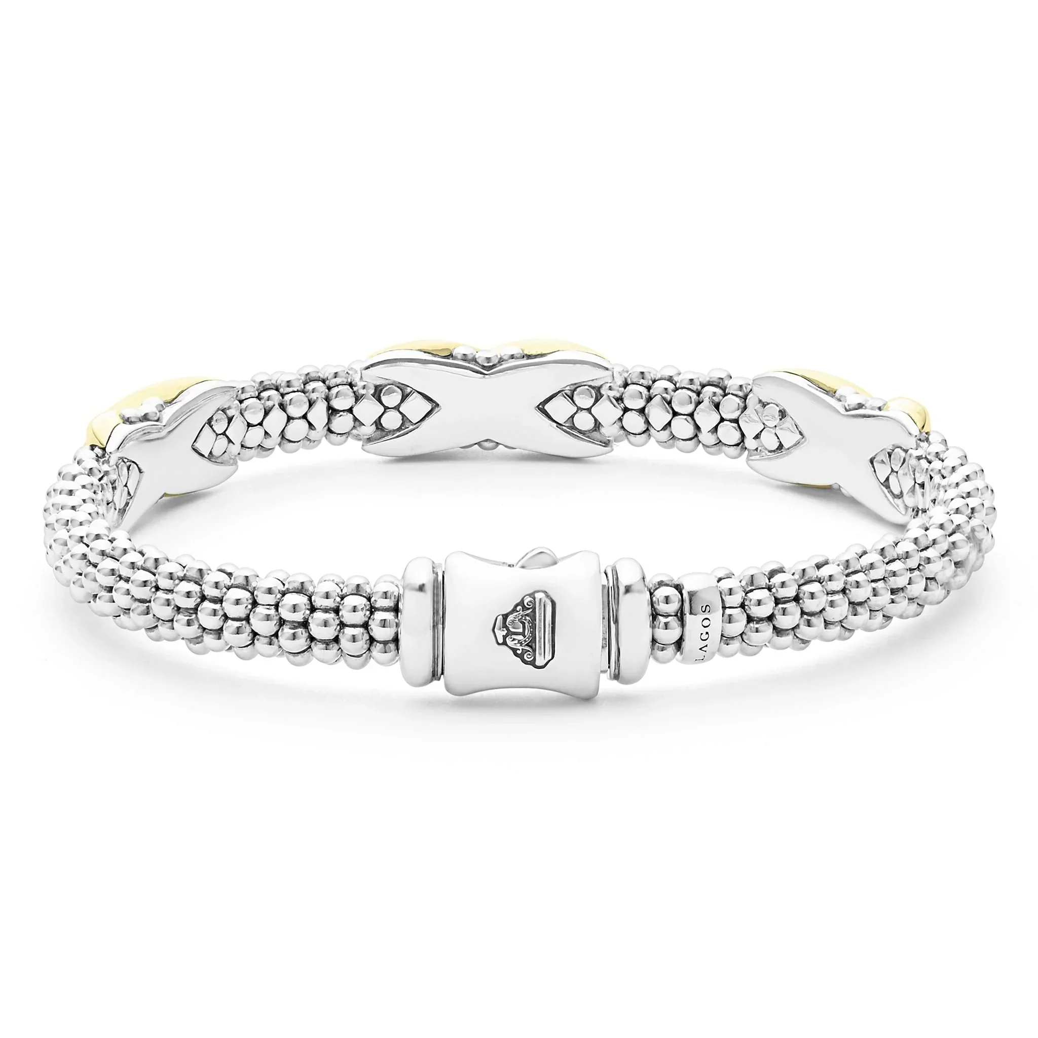 Three Station X Caviar Bracelet | 6mm - Image 3