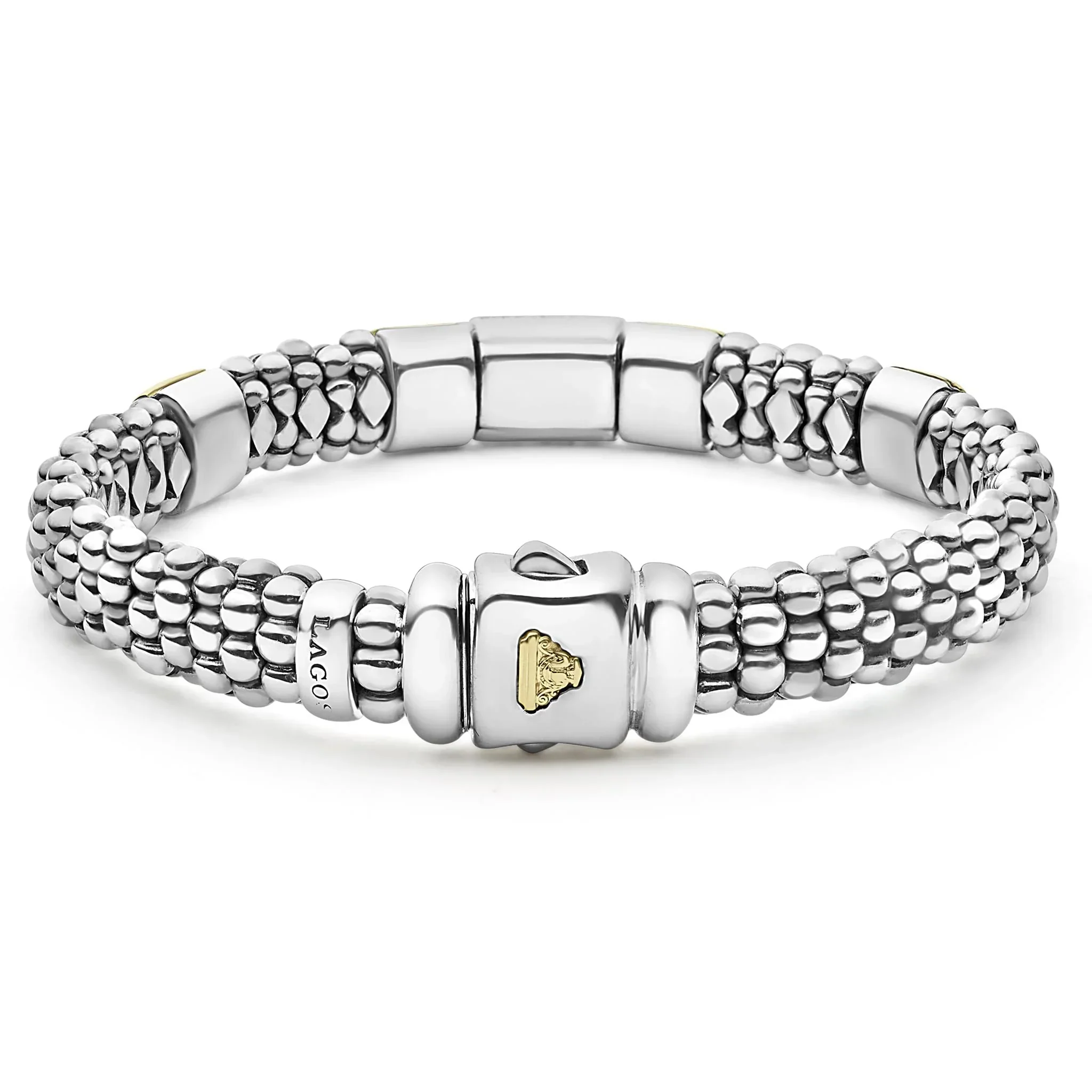 Two-Tone Diamond Bracelet | 9mm - Image 2