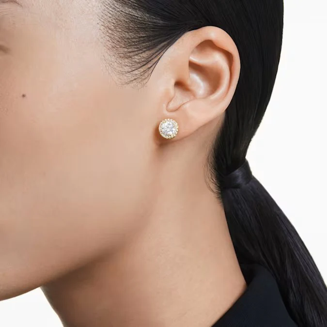 Una Angelic Stud Earrings - Image 3
