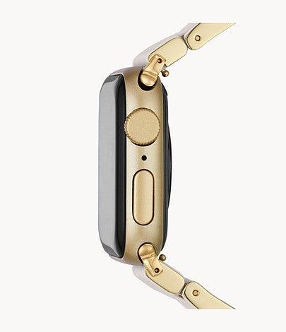 Wheat Silicone-Wrapped Bracelet Band for Apple Watch® - Image 3