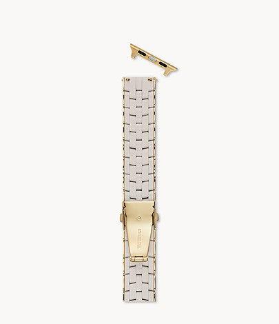 Wheat Silicone-Wrapped Bracelet Band for Apple Watch® - Image 4