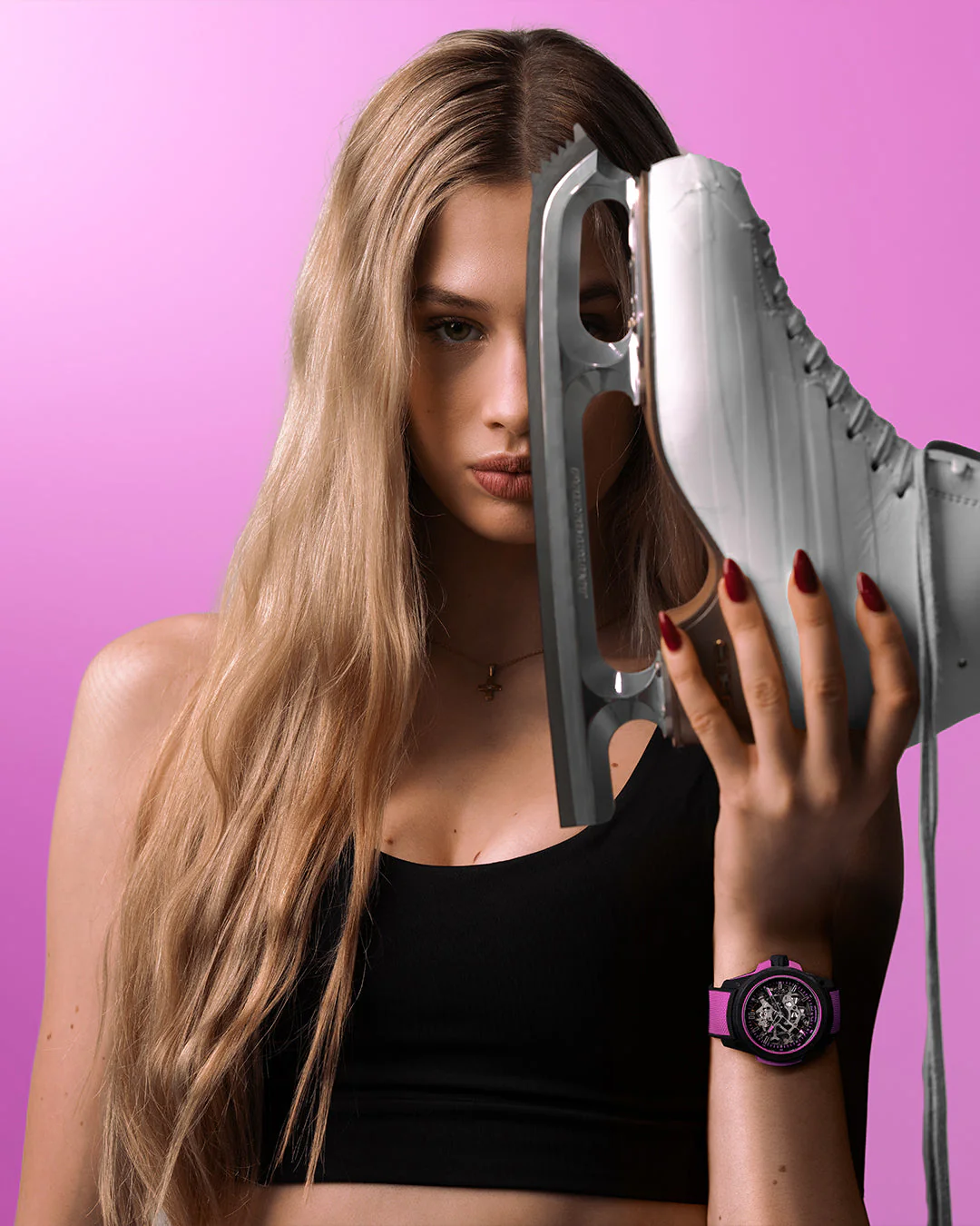 Wild One Skeleton 39MM - Hyper Pink - Image 3