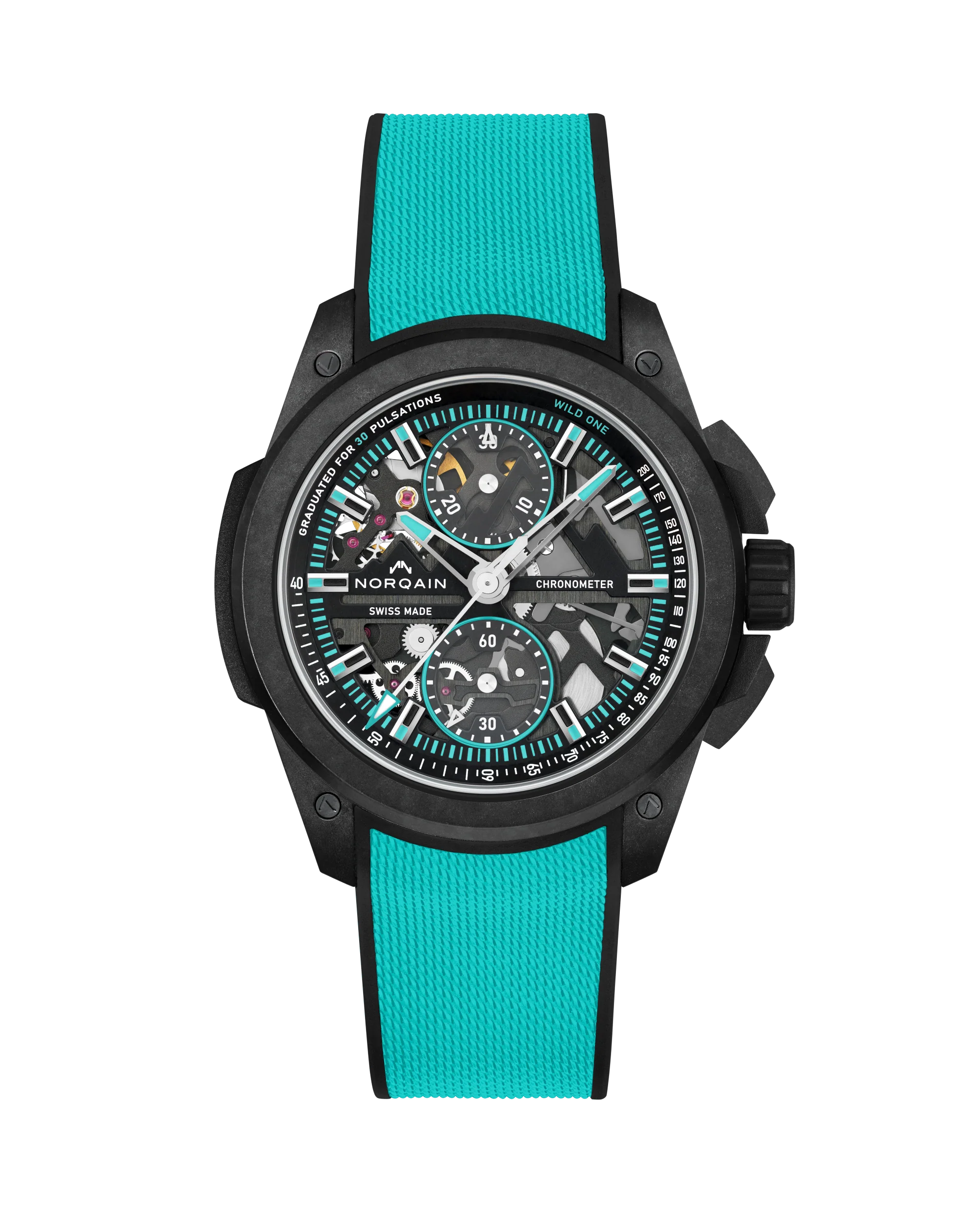Wild ONE Skeleton Chrono Turquoise - Image 2