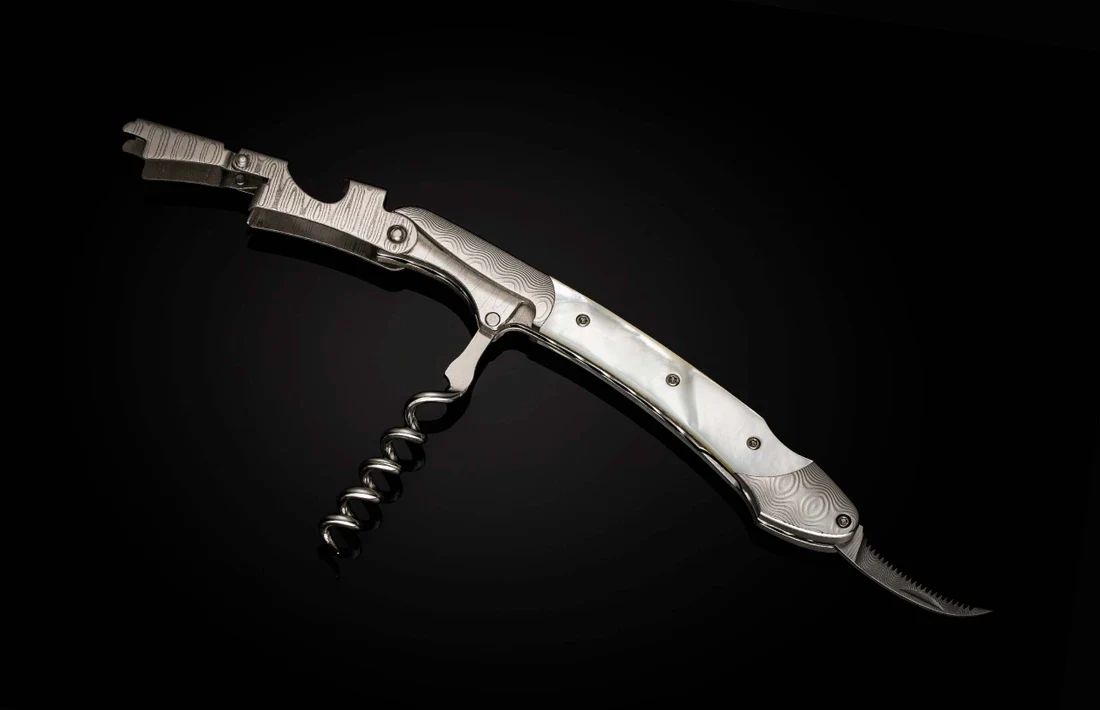 William Henry Gris Wine Opener & Corkscrew - Image 2