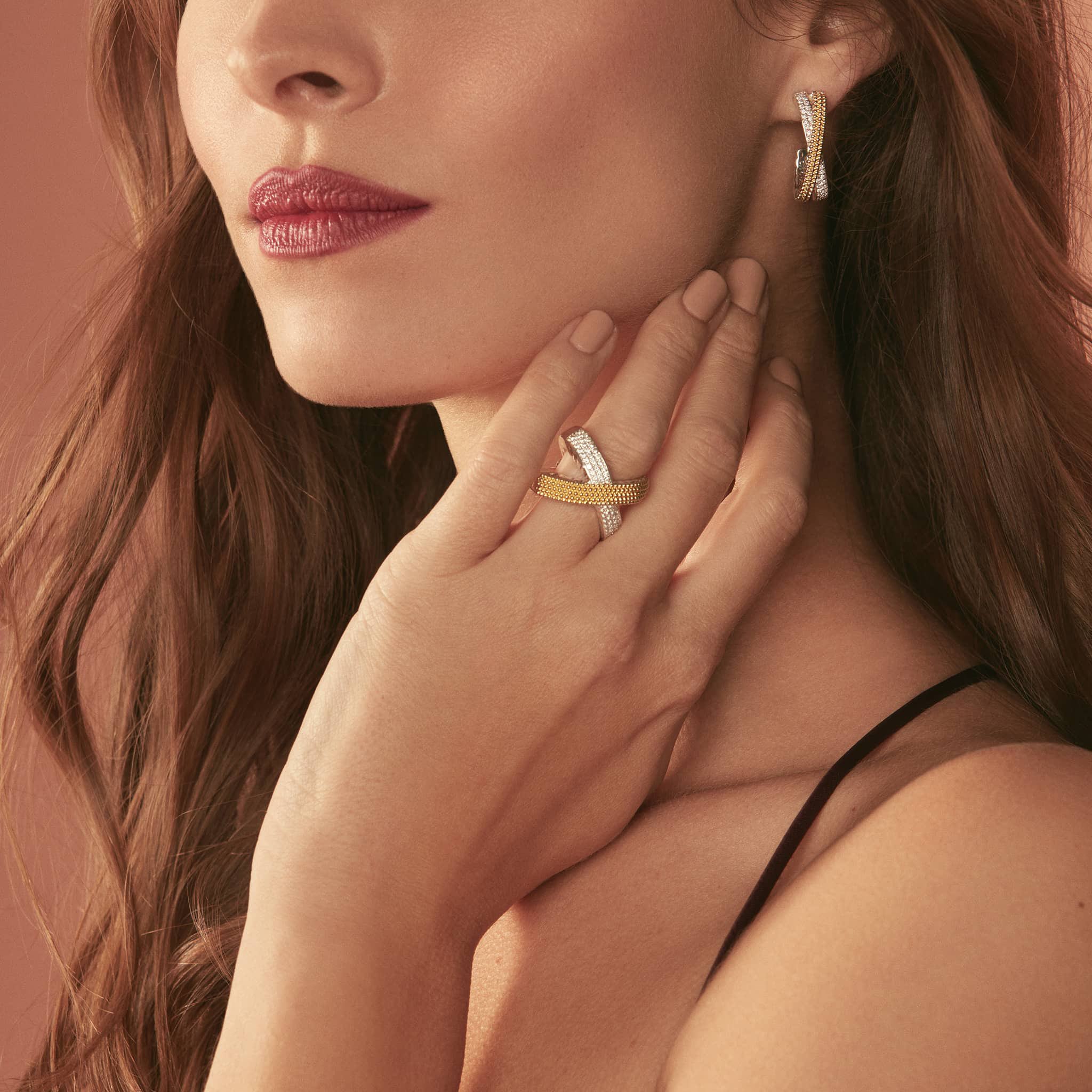 X Caviar Diamond Ring - Image 2