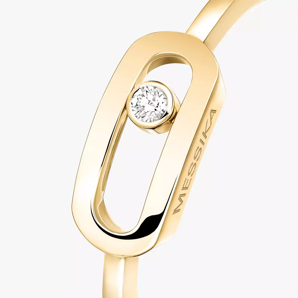 0.01ctw Yellow Gold Diamond Fashion Ring - Image 2